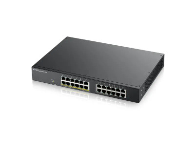 ZYXEL GS1900-24EP 24-port GbE Smart Managed PoE Switch in Metal Casing - Compatible with ProLiant DL360p Gen8 Servers