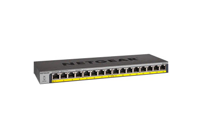 GS116LP - NetGear 16-Port Gigabit PoE+ Unmanaged Network Switch