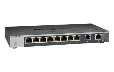 GS110MX-100PES - NetGear 8-Port Multi-Gigabit Layer 3 Switch