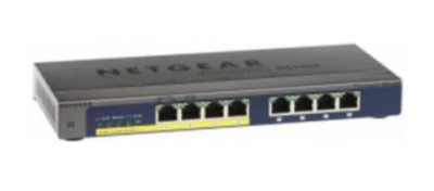 GS108PP-100EUS - NetGear 8-Port PoE+ Gigabit Unmanaged Network Switch