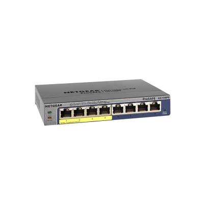 GS108PE-300AJS - NetGear 8-Port Gigabit PoE Layer2 Network Switch