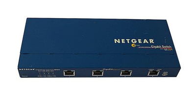 GS104NA - NetGear 4-Port Gigabit Ethernet Network Switch