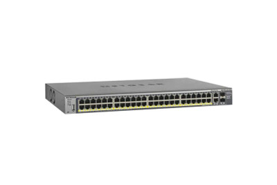 Netgear ProSafe 48-Port Layer 2 Managed Switch, FSM7250RS100EUS, for Network Stacking