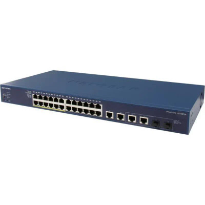 FS728TLP-100AJS - NetGear 24-Port Ethernet Network Switch