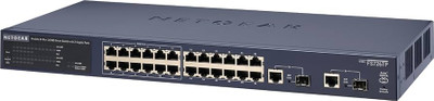 FS726TPAU - NetGear 24-Port 10/100 2-Port Gigabit 2-Port SFP Switch
