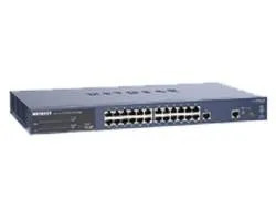 FS726T-100EU - NetGear 24-Port 10/100 2-Port GE Layer 3 Managed Switch
