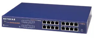 FS516GE - NetGear 16-Port 10/100 RJ-45 Unmanaged Network Switch