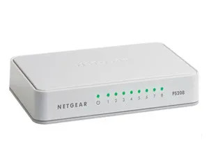 FS208-100PES - NetGear 8-Port 10/100 Fast Ethernet Network Switch