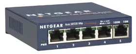 FS105IS - NetGear 5-Port 10/100 Fast Ethernet Network Switch