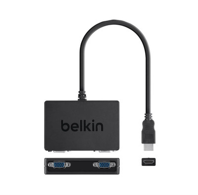 F2CD063-A1 - BELKIN HDMI to 2x VGA Splitter Adapter