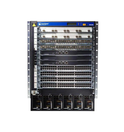 Juniper EX8208 Network Switch Chassis 11 Slot with Routing Engine and Line Card, Redundant AC Power, TAA Compliant