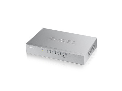 Zyxel 8-Port Desktop Fast Ethernet Switch ES-108A-V3 for Home or Office Networking
