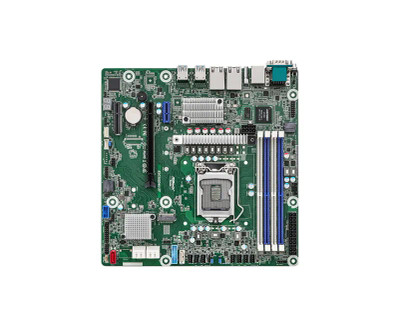E3C252D4U-2T - ASROCK LGA1200 C252 Micro-ATX DDR4 Motherboard