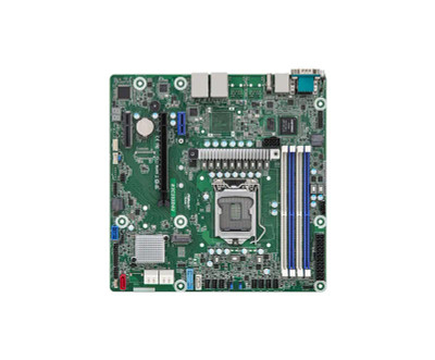 AsRock E3C252D4U MicroATX Intel Xeon/Pentium DDR4 LGA-1200 Motherboard for Server Racks