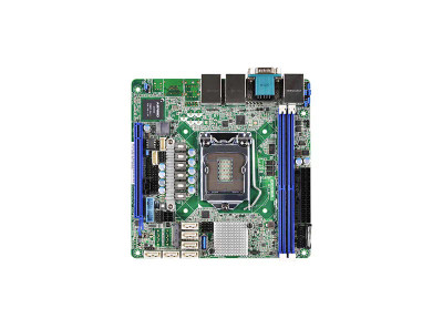 AsRock MiniITX Intel Xeon DDR4 LGA-1151 Motherboard E3C232D2I for Small Form Factor Servers