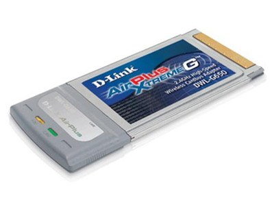 DWL-G650+ - HP 108Mbps 802.11a/b/g/n PCMCIA Wireless CardBus Adapter