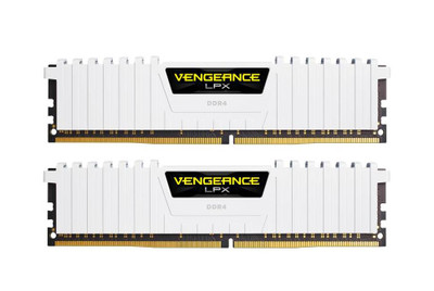 Corsair Vengeance LPX 16GB DDR4-2666MHz Memory Kit for Non-ECC CL16 288-Pin DIMM - White Col