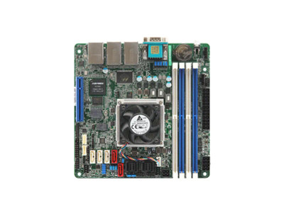AsRock MiniITX Intel Atom DDR4 BGA-1310 Motherboard C3558D4I-4L for compact computing applications