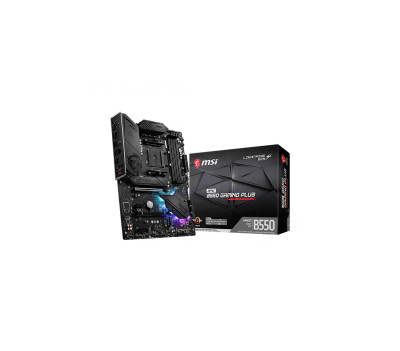 B550GPLUS - MSI MPG B550 GAMING PLUS Desktop Motherboard AMD B550 Chipset Socket AM4