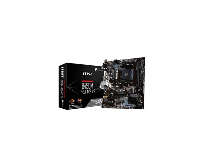 B450MPROM2V2 - MSI Socket AM4 B450 Micro-ATX DDR4 Motherboard