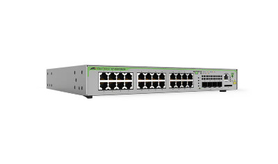 Allied Telesis CentreCOM GS970M/28 Layer 3 Switch 24-Port for ProLiant DL360p Gen8 Servers
