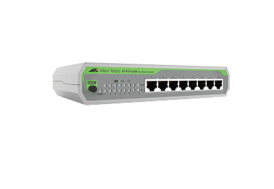 AT-FS710/8 - Allied Telesis 8-Port 10/100 Unmanaged Network Switch