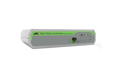 AT-FS710/5E - Allied Telesis 5-Port 10/100 Fast Ethernet Unmanaged Switch