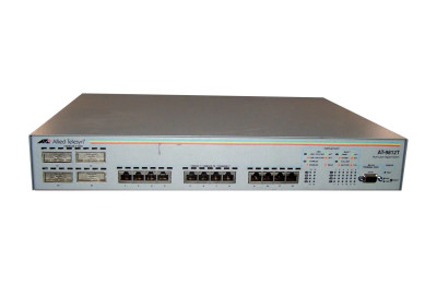 AT-9812T-30 - Allied Telesis 12-Port Gigabit 4 Combo SFP Layer 3 Network Switch