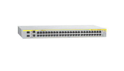 Allied Telesis AT-8648/SP Managed Layer 3 Ethernet Switch, 48 x 10/100Base-TX LAN, 2 x SFP, for network infrastructure