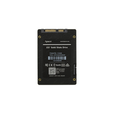 Apacer AS350X 512GB SATA SSD for ProLiant DL360p Gen8 servers