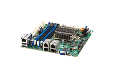 Supermicro A2SDi-8C-HLN4F MiniITX Intel Atom C3758 DDR4 BGA-1310 Motherboard - Compact design for efficient computing
