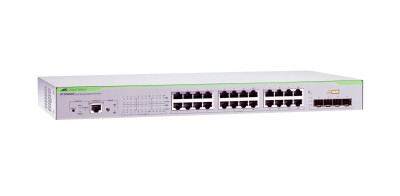 990-005799-50 - Allied Telesis 8-Port PoE Gigabit 2 SFP Layer3 Network Switch