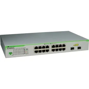 990-003649-50 - Allied Telesis 16-Port PoE+ 2x SFP Gigabit Managed Switch