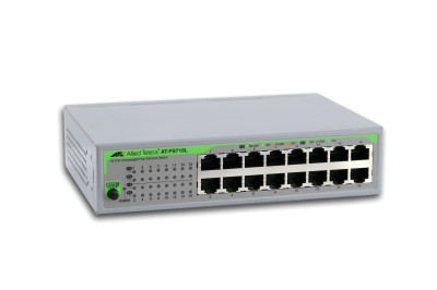Allied Telesis AT-FS716L Ethernet Switch 16-Port for 10/100Base-TX Network, SKU: 990-002714-50