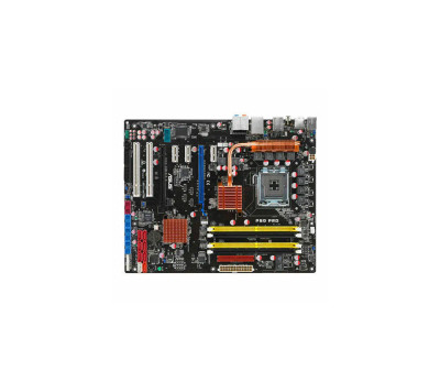 90-MIB4Q0-G0EAY00Z - Asus P5Q PRO Motherboard LGA775 Intel P45 ATX DDR2 Core 2 Quad/Core 2 Duo Support