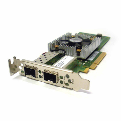 XV3MV - Dell Qlogic Dual-Ports SFP+ 25Gbps PCI Express 3.0 x8 Intelligent Ethernet Adapter Two Small Form Factor Pluggable Plus Transceiver Slots