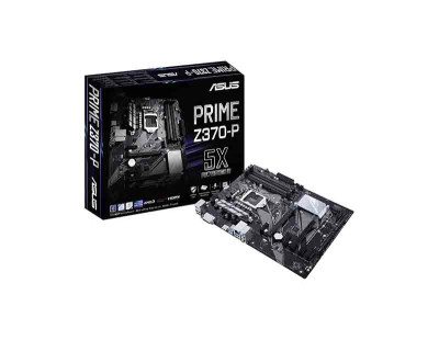 90MB0ZZ0-M0AAY0 - Asus Socket LGA1151 Intel Z370 Chipset ATX System Board Motherboard Supports Core i3 / Core i5 / Core i7 Series DDR4 4x DIMM