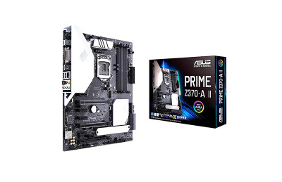 90MB0ZT0-M0EAY0 - Asus PRIME Z370-A II Socket LGA1151 Intel Z370 Chipset ATX System Board Motherboard Supports Core DDR4 4x DIMM