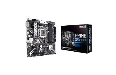 90MB0ZR0-M0EAY0 - Asus PRIME Z370M-PLUS II Socket LGA1151 Intel Z370 Chipset Micro-ATX System Board Motherboard Supports Core DDR4 4x DIMM