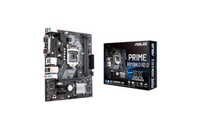 Asus Prime H310M-D R2.0 Intel H310 Motherboard for Socket H4 LGA-1151 - Compatible with Desktop PCs