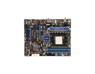890FXA-GD65 - MSI Motherboard Socket AM3 ATX DDR3 16GB RAM CrossFireX 2 PCIe x16 Slots 2 USB 3.0 Ports SATA/600