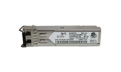 0231A0LG - 3Com 10GBase-SR 850nm 300m LC SFP+ Transceiver