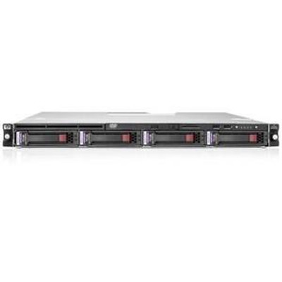 HP ProLiant DL165 G6 Server 538279-001-BN with 12GB DDR2 SDRAM, 160GB SATA, mounted in a server rack