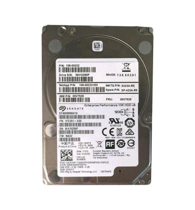 NetApp 900GB 10000RPM SAS 6Gb/s 2.5 Hard Drive for Servers