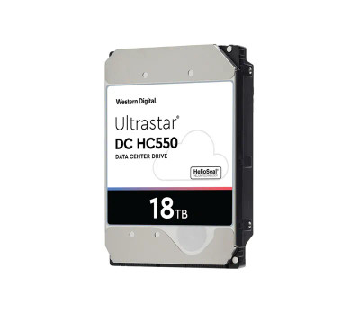 Western Digital Ultrastar DC HC550 18TB SAS Hard Drive for Server Rack