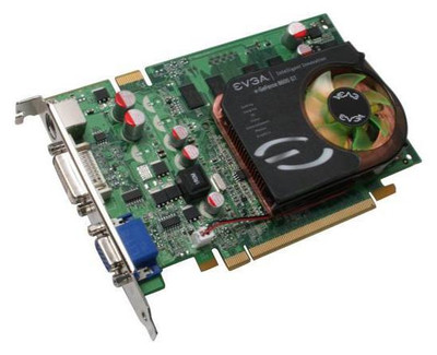 01GP2N795K1 - EVGA GeForce 8600GT 1GB 128-Bit GDDR2 PCIe Graphics Card