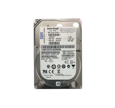 00Y5723 - IBM 1TB 7200RPM SAS 6Gb/s 2.5" Hot Swap HDD
