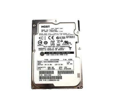 000B31568 - EMC 600GB 15000RPM SAS 6Gb/s 3.5" HDD