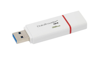 Kingston Datatraveler G4 32GB USB Flash Drive Red for Data Storage and Transfer