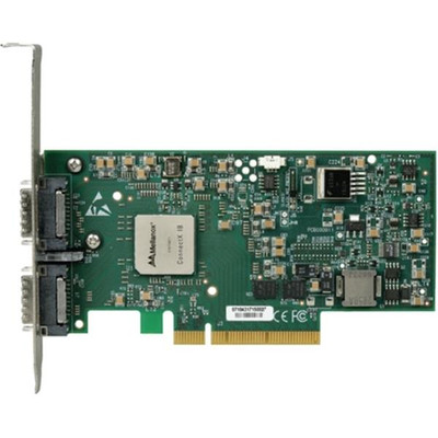 MHEH28-XTC - Mellanox Dual Port 10Gb PCIe x8 InfiniBand HCA